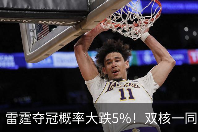 雷霆夺冠概率大跌5%！双核一同面临赛季报销 普总故作乐观太心疼